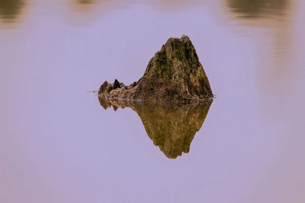 Felsen Ragen Aus Dem Wasser — Stockfoto