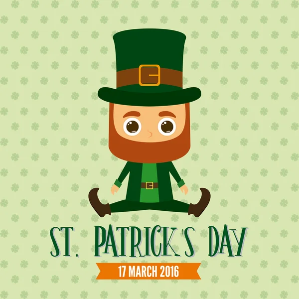 Día de San Patricio — Vector de stock