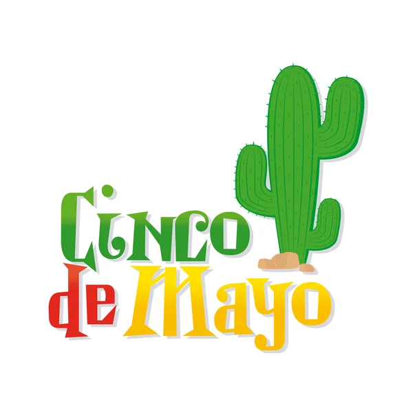 Cinco de mayo — Vector de stock