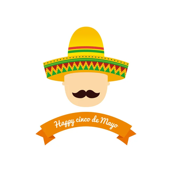 Cinco de mayo — Vector de stock