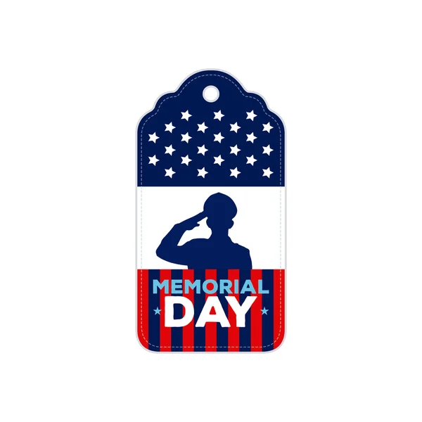 Memorial Day illustratie — Stockvector