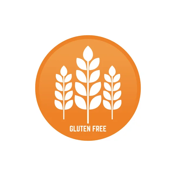 Glutén free címke — Stock Vector