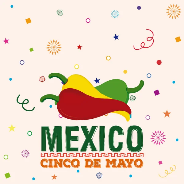 Cinco de mayo — Vector de stock