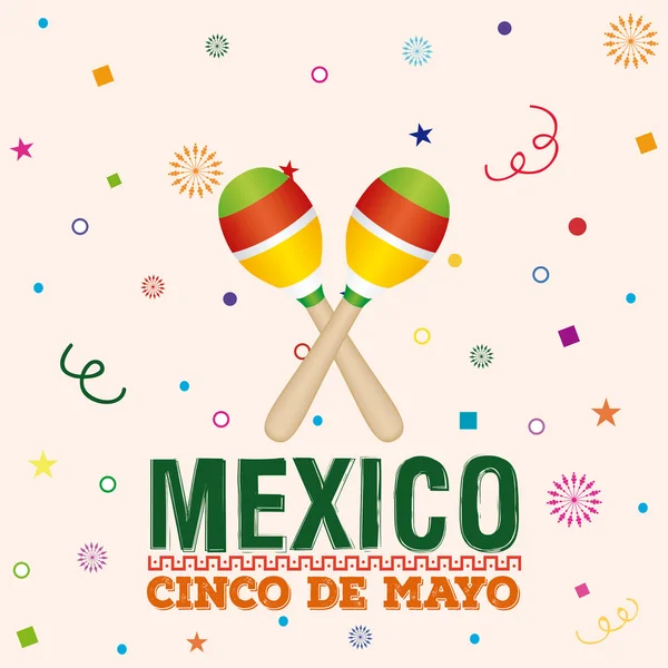 Cinco de mayo — Vector de stock