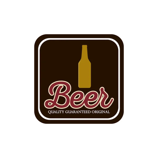 Иллюстрация этикеток пива — стоковый вектор