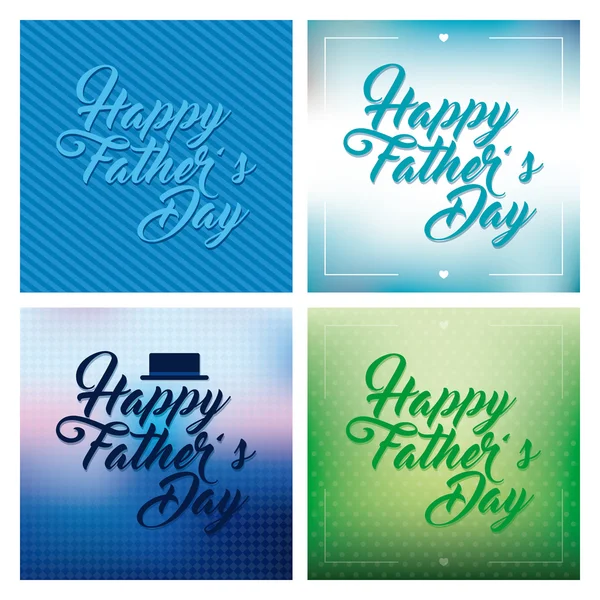 Happy Father's day — Stock Vector