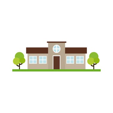 İllüstrasyon inşaat izole