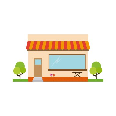 İllüstrasyon inşaat izole