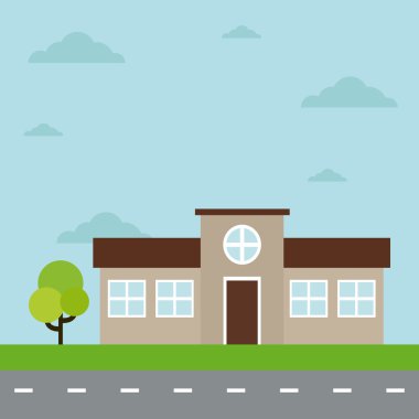 İllüstrasyon inşaat izole