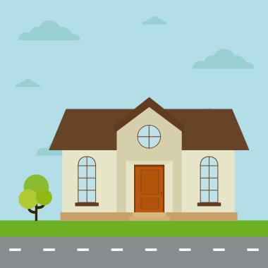 İllüstrasyon inşaat izole