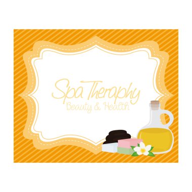 Renkli Spa illüstrasyon