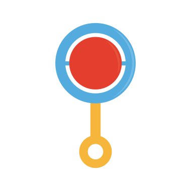 İzole oyuncak illüstrasyon