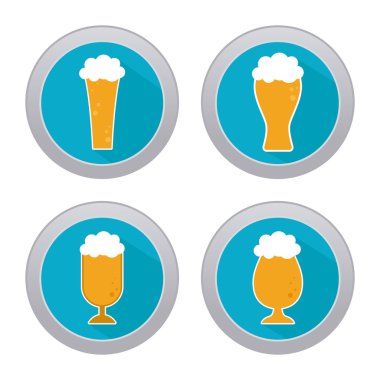 bira etiket illüstrasyon