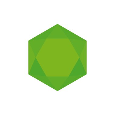 İzole mücevher illüstrasyon