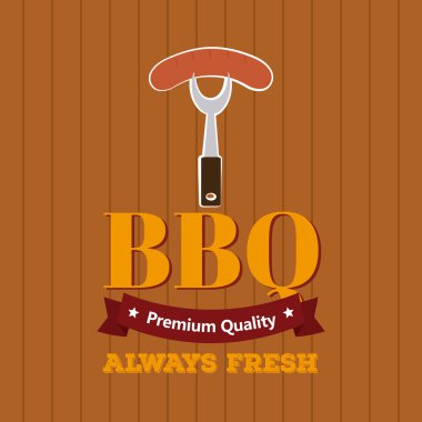 Barbekü simge tasarlamak