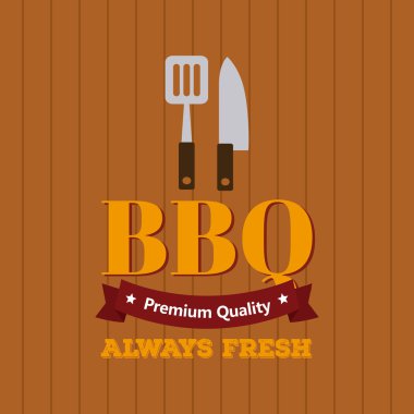 Barbekü simge tasarlamak