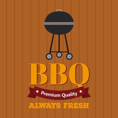 Barbekü simge tasarlamak