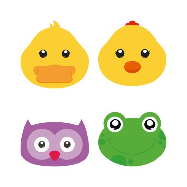 İzole hayvan illüstrasyon