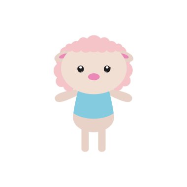 İzole hayvan illüstrasyon