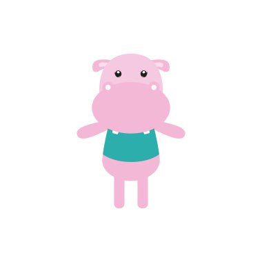 İzole hayvan illüstrasyon