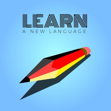 Dil illüstrasyon öğrenin