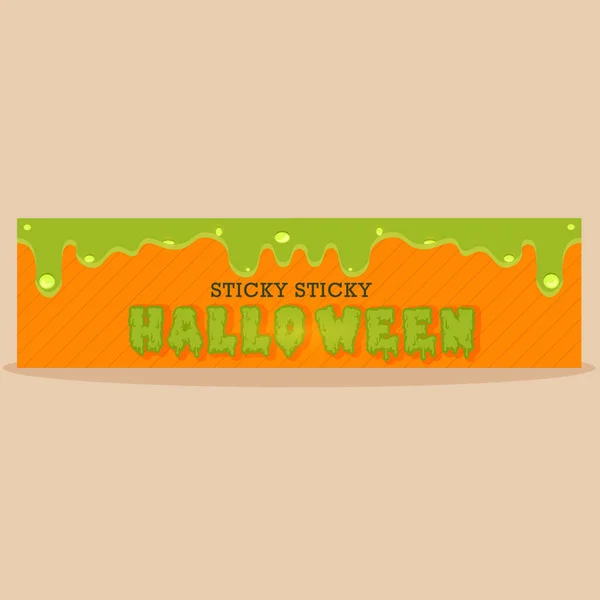 Boldog halloween címkét — Stock Vector