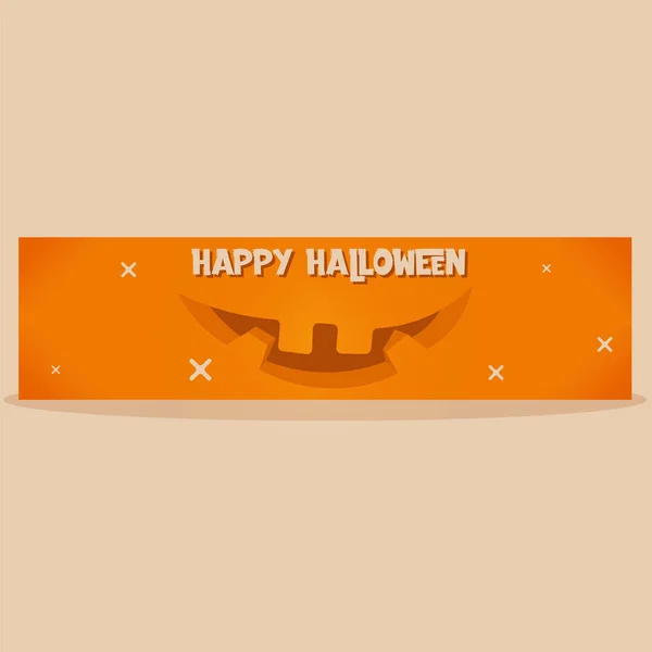 Joyeux halloween étiquette — Image vectorielle