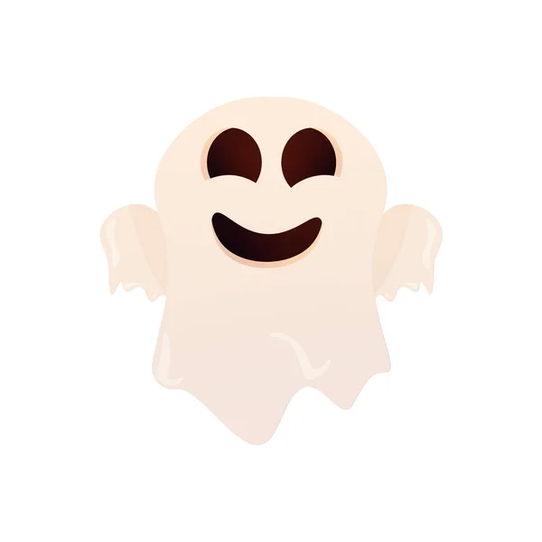 Halloween ghost cartoon — Stock Vector