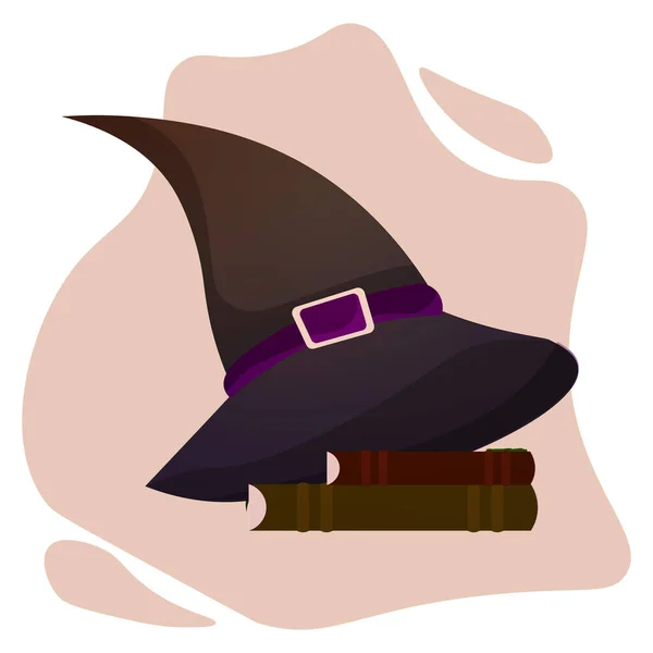 Isolated witch hat — Stock Vector