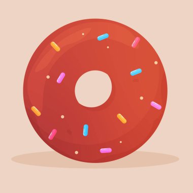 İzole edilmiş çörek simgesi