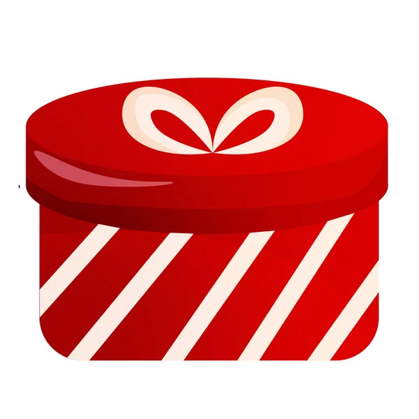 Izolowana ikona pudełka prezentów — Wektor stockowy