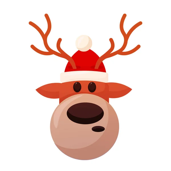 Isolated reindeer icon — Stock Vector