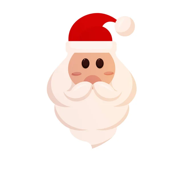 Icono de Santa Claus aislado — Vector de stock