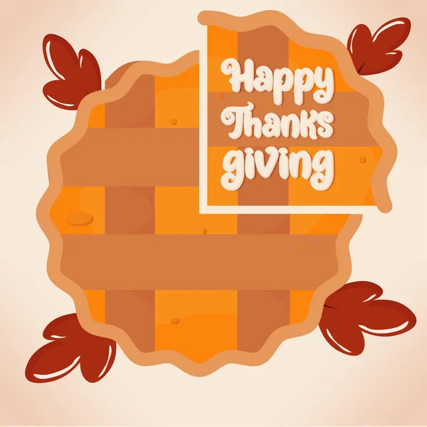 Feliz día de Acción de Gracias. — Archivo Imágenes Vectoriales