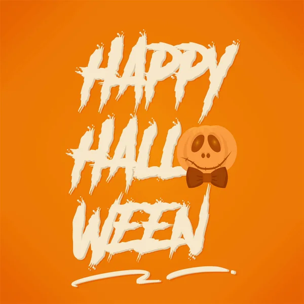 Feliz cartel de Halloween — Vector de stock