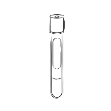 İzole edilmiş pipet ilaçları.