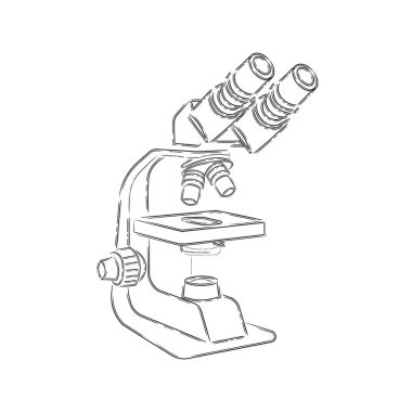 İzole edilmiş mikroskop ilaçları