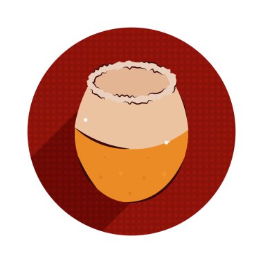 Ayrı bir bira bardağı.