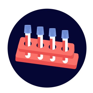 İzole edilmiş aşılar kırmızı