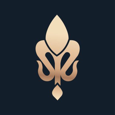 fleur de lis küçük mavi