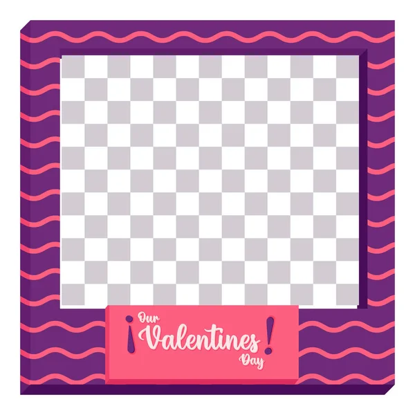 Isolato San Valentino immagine rosa — Vettoriale Stock