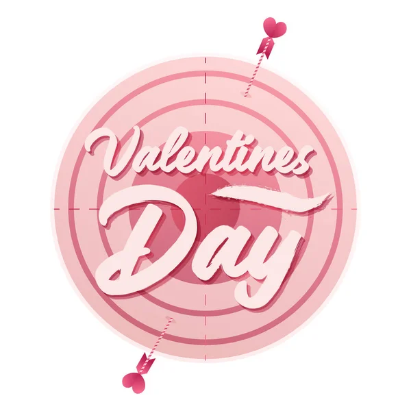 Círculo aislado de San Valentín — Vector de stock