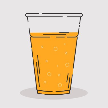 Plastik Cam Bira Çizimi