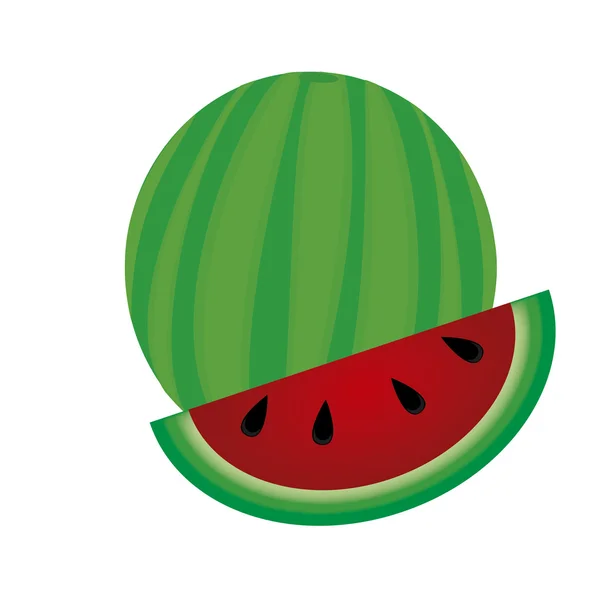 Wassermelone — Stockvektor