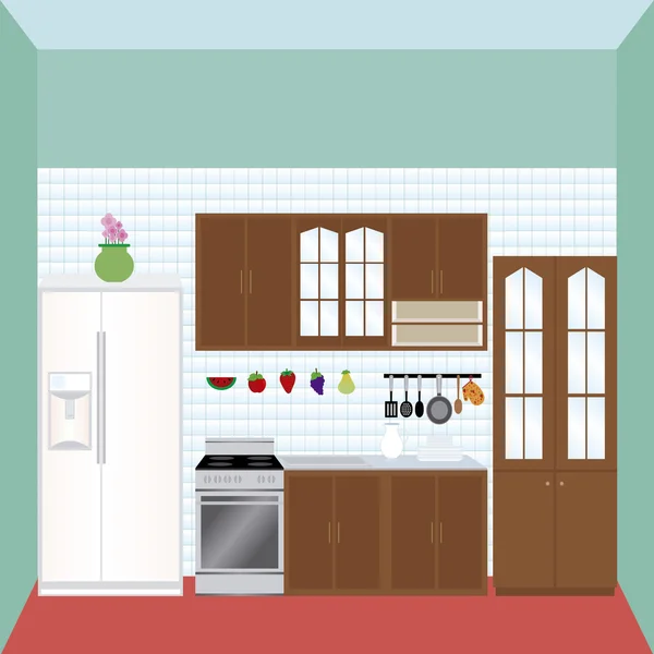 Kitchen — Stock Vector