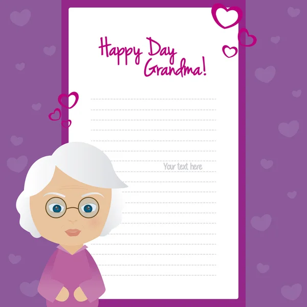 Journée des grands-parents — Image vectorielle