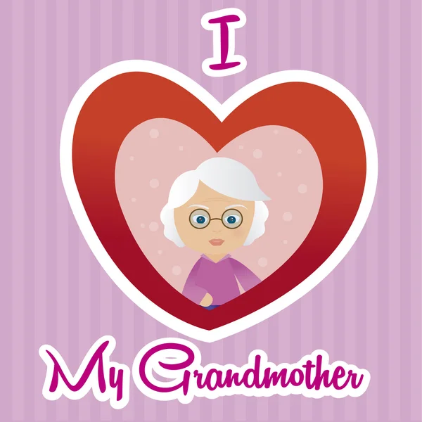 Journée des grands-parents — Image vectorielle