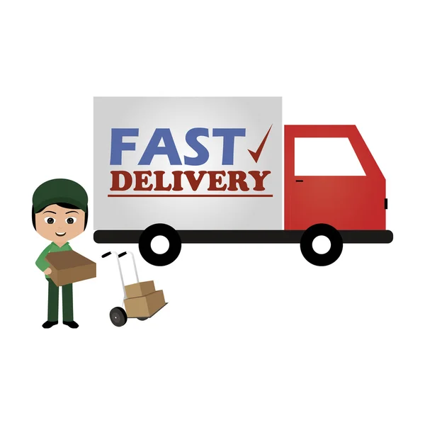 Delivery — Stock Vector