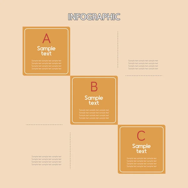 Infographic — Stock Vector