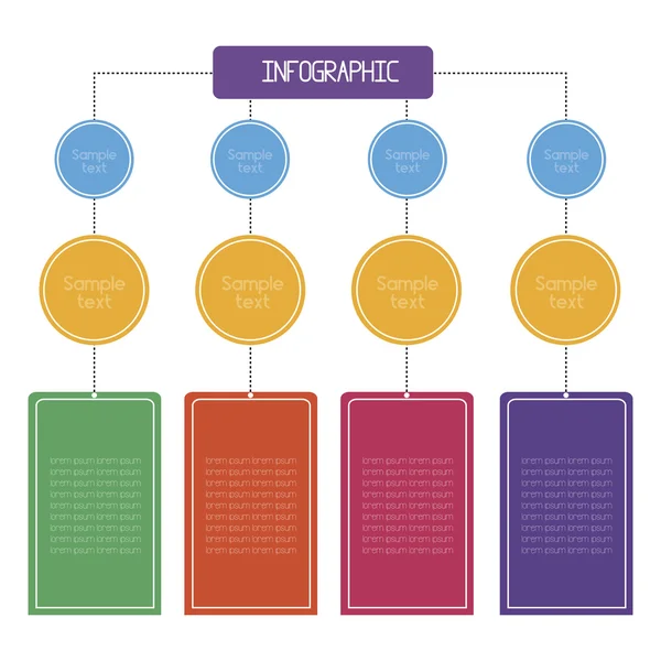 Інфографіки — стоковий вектор